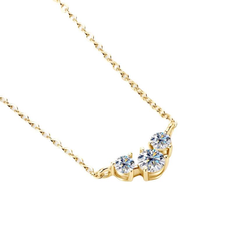Three Stone Necklace