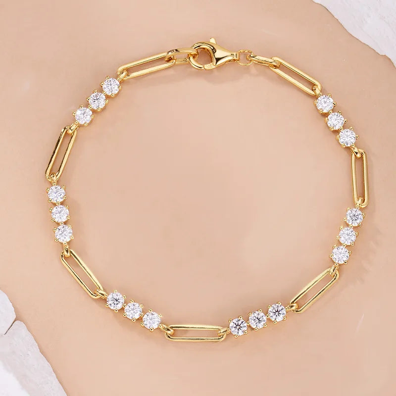 Paperclip Link Bracelet