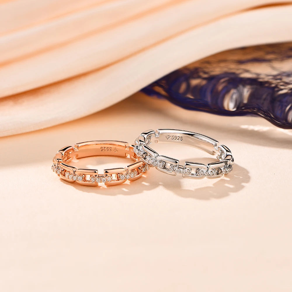 Silver Links of Sparkle