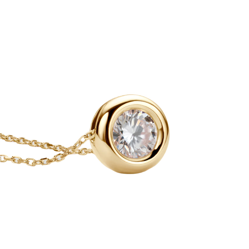 Gold Halo Necklace