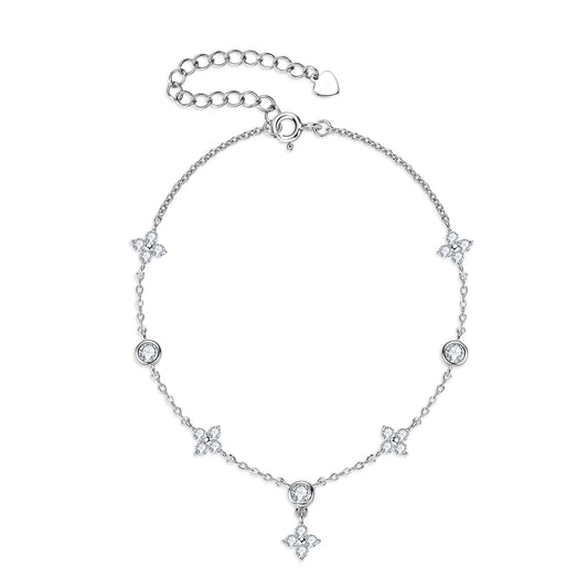 Silver Starlight Charm Bracelet