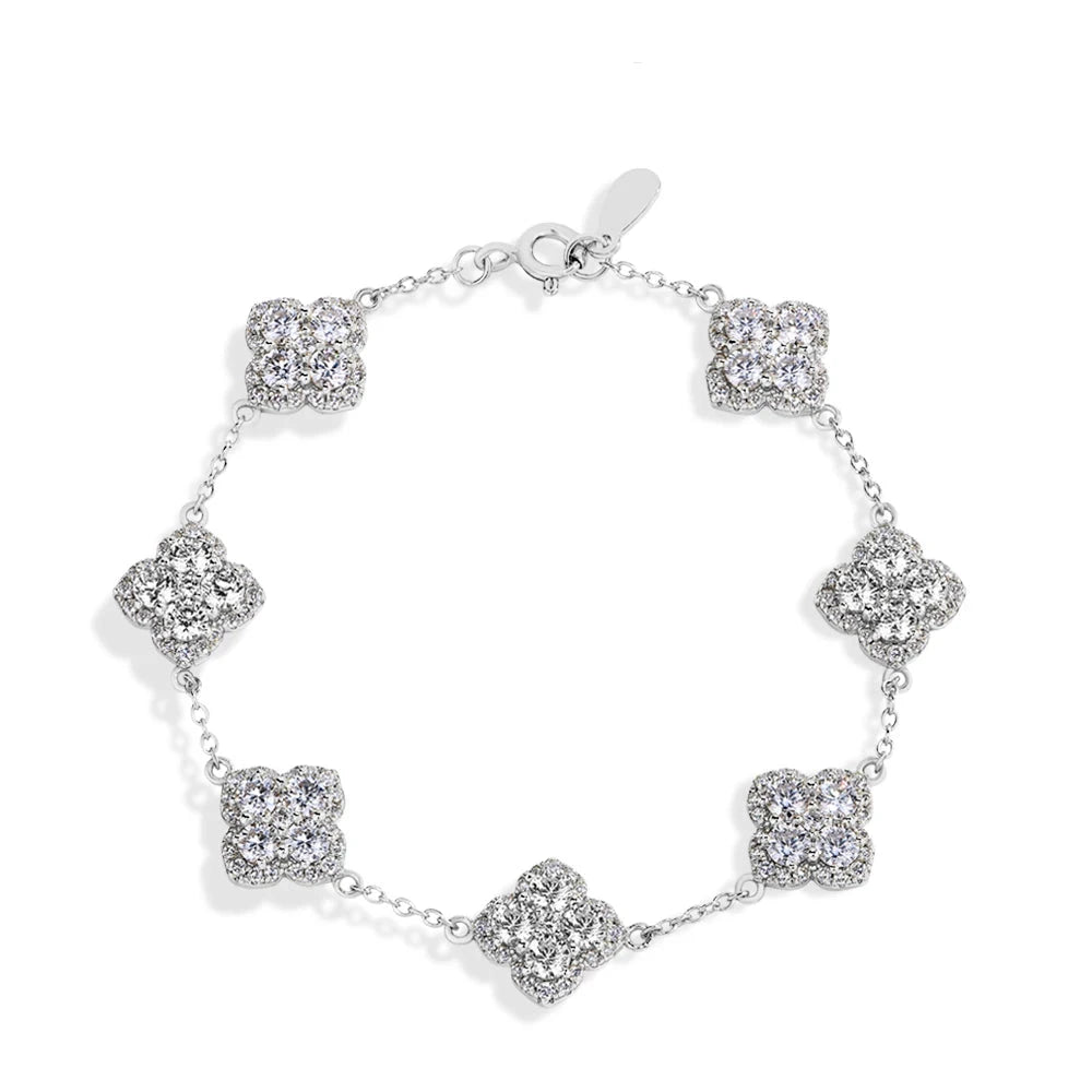 White Gold Blossom Elegance