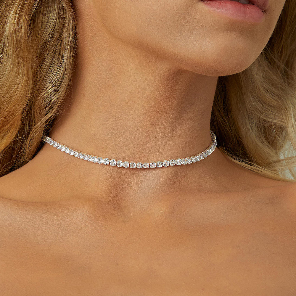 Tennis Choker Necklace