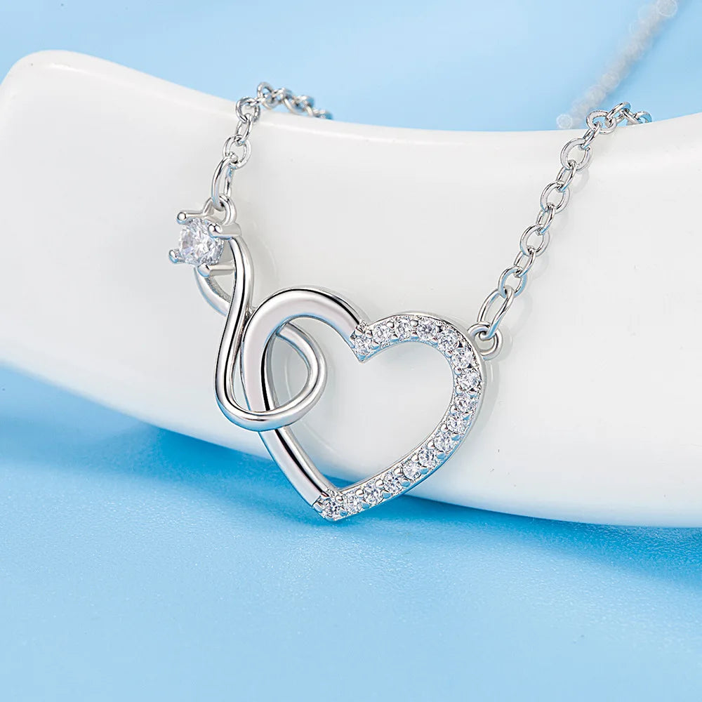 Silver Heart Necklaces